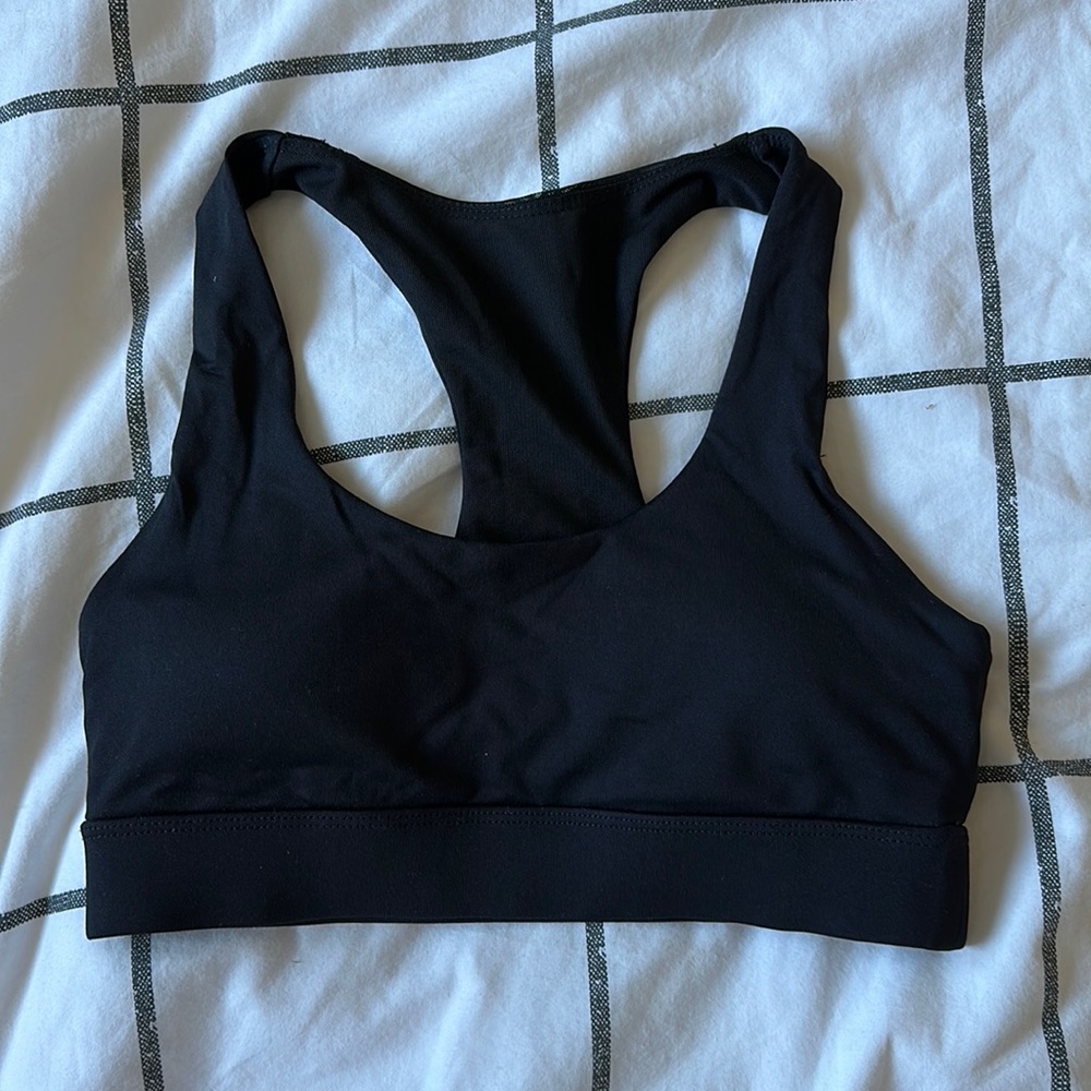 Forever21 black sports bra